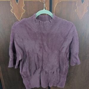 Bailey 44 Soft Plum Cowl Neck Sweater